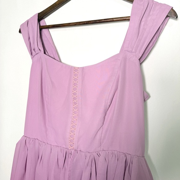 Her Universe Dresses & Skirts - Disney Her Universe Rapunzel Tangled Lavender Lace Up Dress Purple Medium